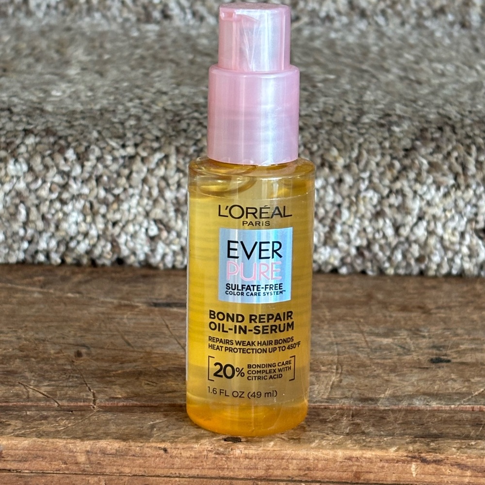 L'Oreal Ever Pure Bond Repair Serum with Pink Cap